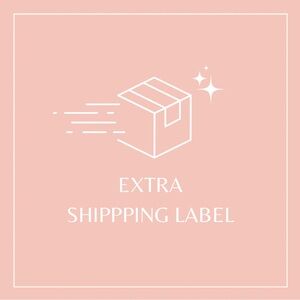 Extra shipping label